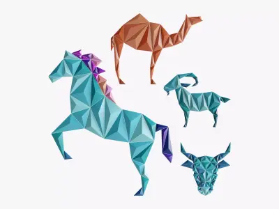 Paper ArtWork 18 3D model