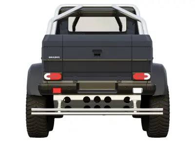 Brabus g700 6x6 3D model