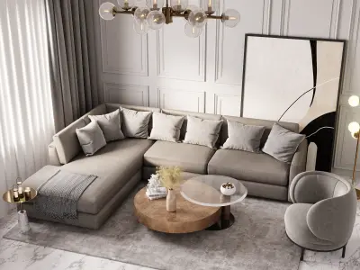 interior 072 3D model