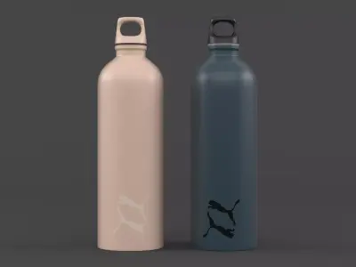 Water Bottle 3D model