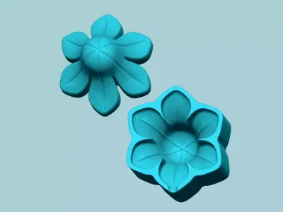 Lily of the Valley Flower Mold - Artificial EVA Molding 3D print model