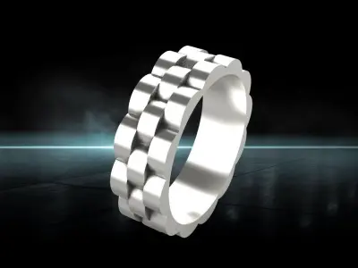 Wedding Ring 3d Model 3D print model