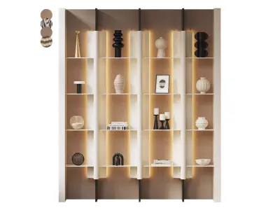Decorative Shelf 002 3D model