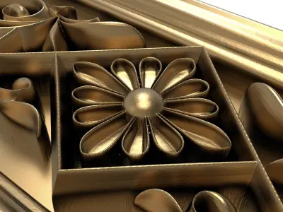  decorative pattern ready for 3D printing 3D model 263