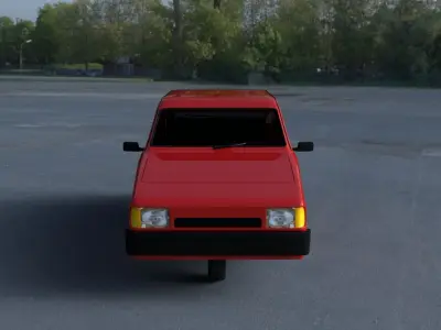 Robin Reliant HDRI 3D model