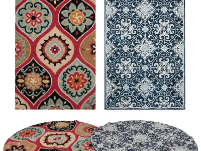 Rugs No 765 Low-poly 3D model
