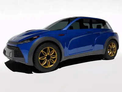 Mongoose AWD Concept sports Wagon 3D model
