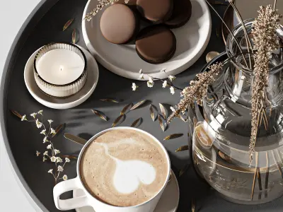 Decorative set22 3D model