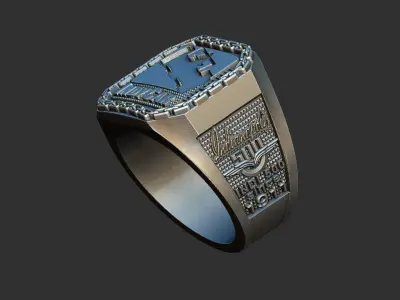 Indy 500 Ring Indianapolis Race 3D print model