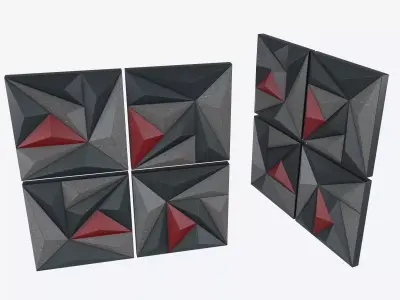 Wall pattern model  3D model