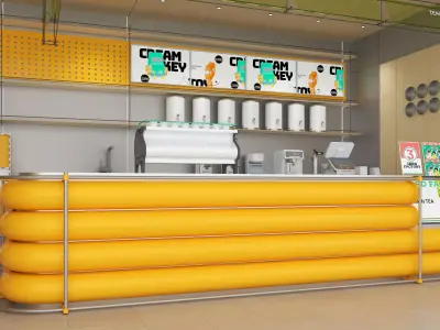 Coffe Shop 3D model