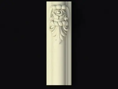 Decor for furniture 3D model 11