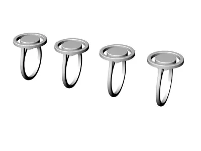 sport circle ring  3D print model