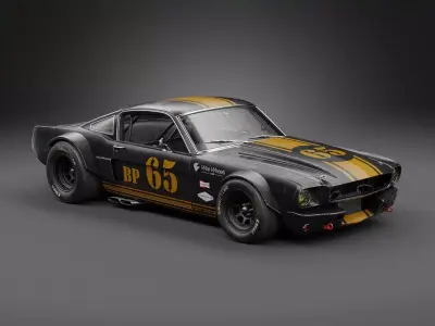 1965 Mustang RK2 3D model