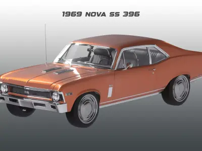 Chevrolet - 1969 - Nova SS 396 3D model
