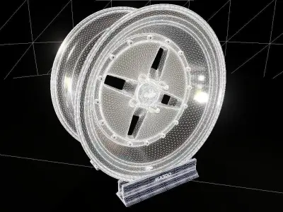 Work Equip 02 Oldschool 3D model