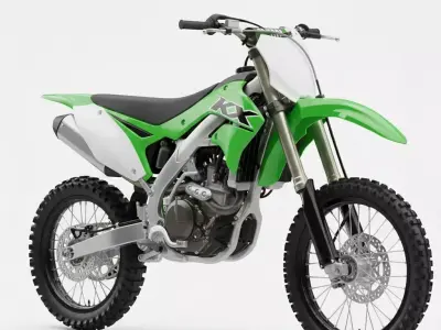 Kawasaki KX85 KX 112 3dmodel 2024 2025 Low-poly 3D model