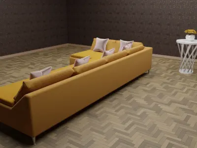 L SOFA 3D model