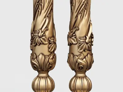 Classic baluster 3D model