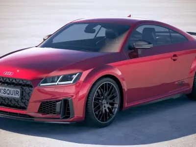 Audi TTS 2018 3D model