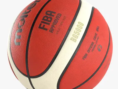 Molten basketball ball 3D model