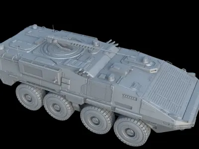 Infantry Carrier Vehicle  - ICV 3D model