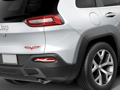 Jeep Cherokee Euro 2014 3D model