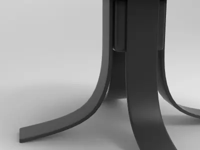 Yaqu Coffee Table Low-poly 3D model
