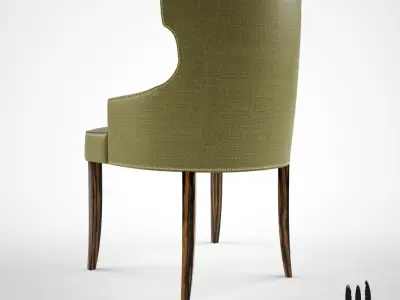 Brabbu Maori dining chair 3D model