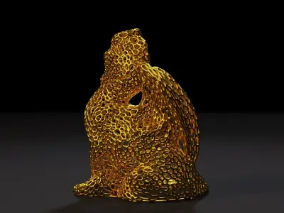 Dragon Statue  3D print model