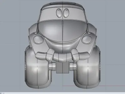 Buggy Toy Car 3D model