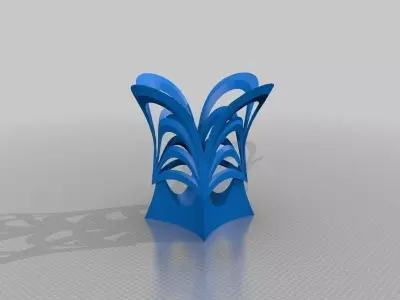 Arch Vase 4 Free 3D print model