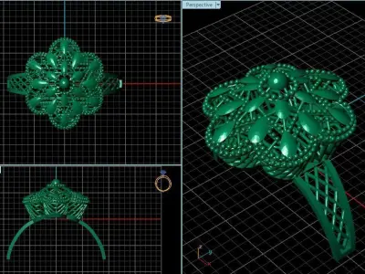 100 Mardin RP new rings  3D print model