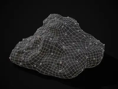 Bear Poop Low-poly 3D model