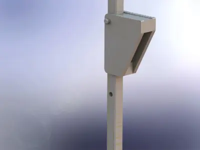 Stilt pole Free 3D model