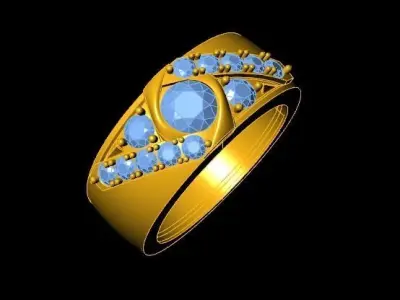 ring men Free 3D print model purchase