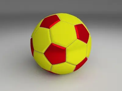 Classic Football 3D model