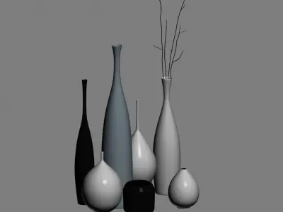 vase 26 3D model purchase