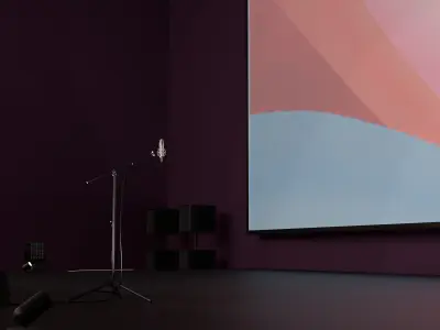 Conference Hall 3D model