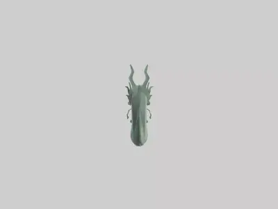 Sea Serpent model Low-poly 3D model