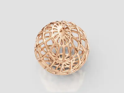 Christmas Ornament Ball 3D print model
