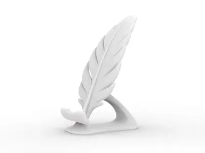 Feather Quill 3D Printable 3D print model
