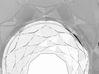 Vase With Diamonded Rhombus 3D model