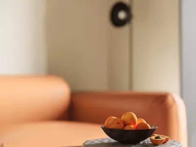 Modern living room dining room interior scenes 406 3D model