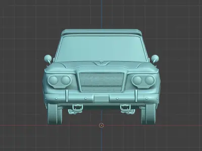 Studebaker Wagonaire 1963 Car 3D Printable Model  3D print model