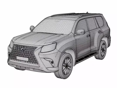 Lexus GX 460 Car 3D model
