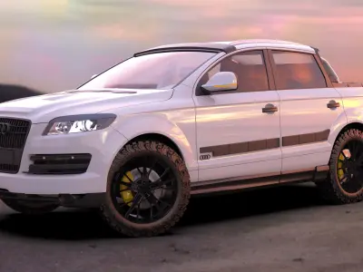 AUDI Q7 PICK-UP CONCEPT 3D model