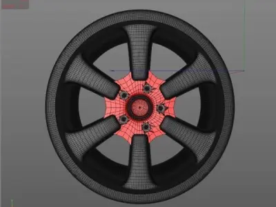 Customized Rim 3D model