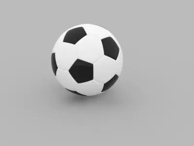 Soccer Ball 3D model