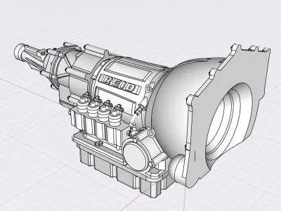 Gear Vendors Overdrive unit Drag Drive Powerglide 3D print model